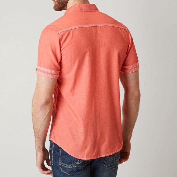 ❌SOLD❌NEW Buckle short sleeve button down - Picture 2 of 8